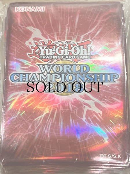 画像1: WORLD CHAMPIONSIP 2018 WCS 赤 スリーブ (1)