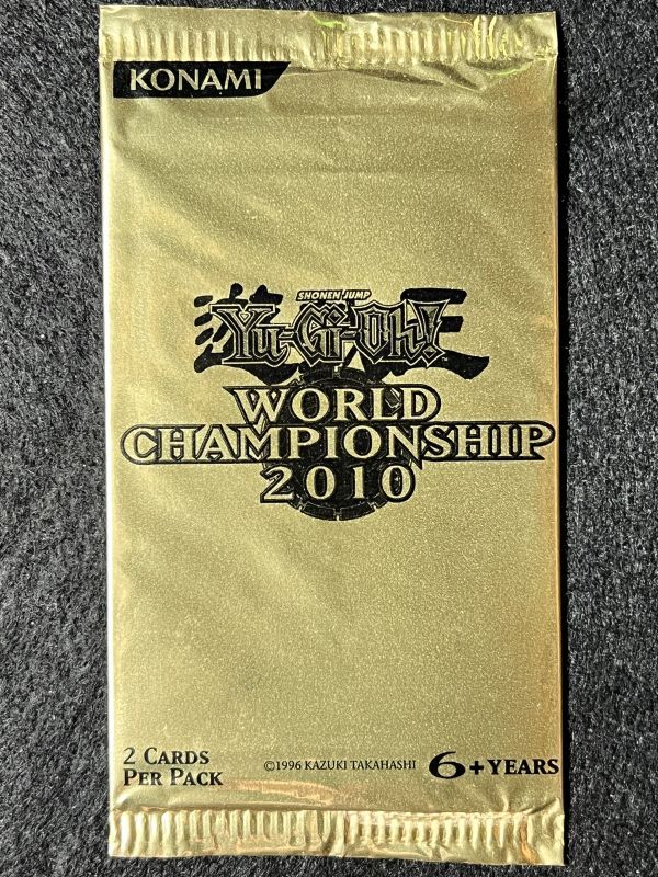 遊戯王世界大会2010入場者特典パック 未開封