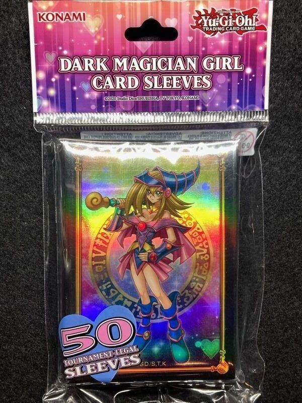 DARK MAGICIAN GIRL ブラックマジシャンガール 海外版 スリーブ (50枚)