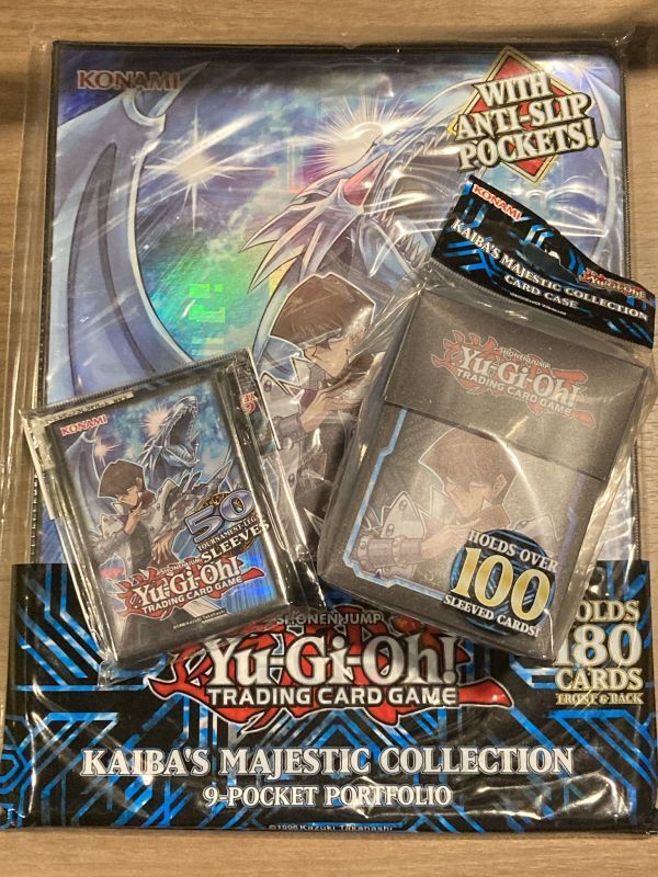 Yu-Gi-Oh! Kaiba's Majestic Collection 海外版 デッキケース スリーブ カードファイル